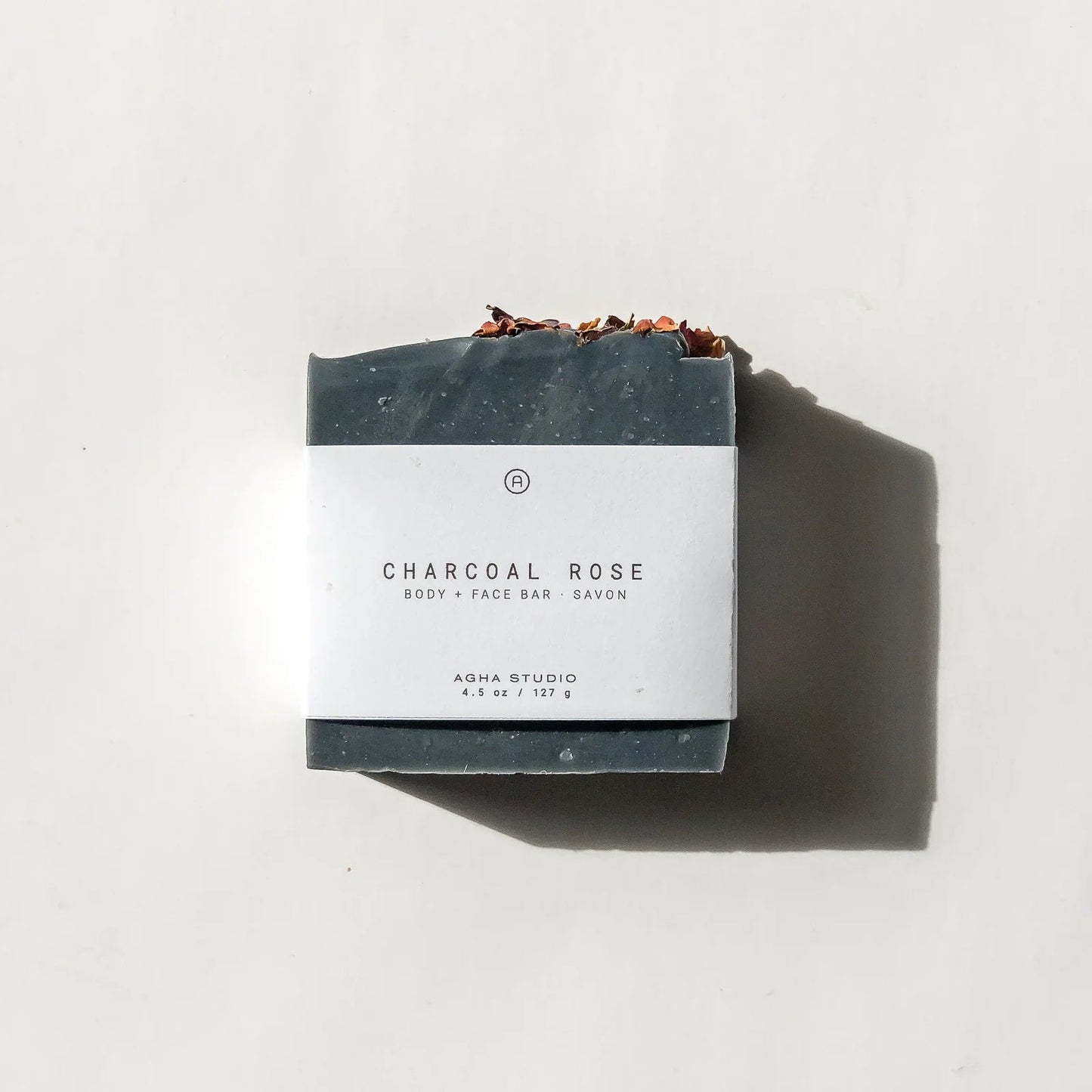 Agha Studio Handcrafted Soap | Charcoal Rose