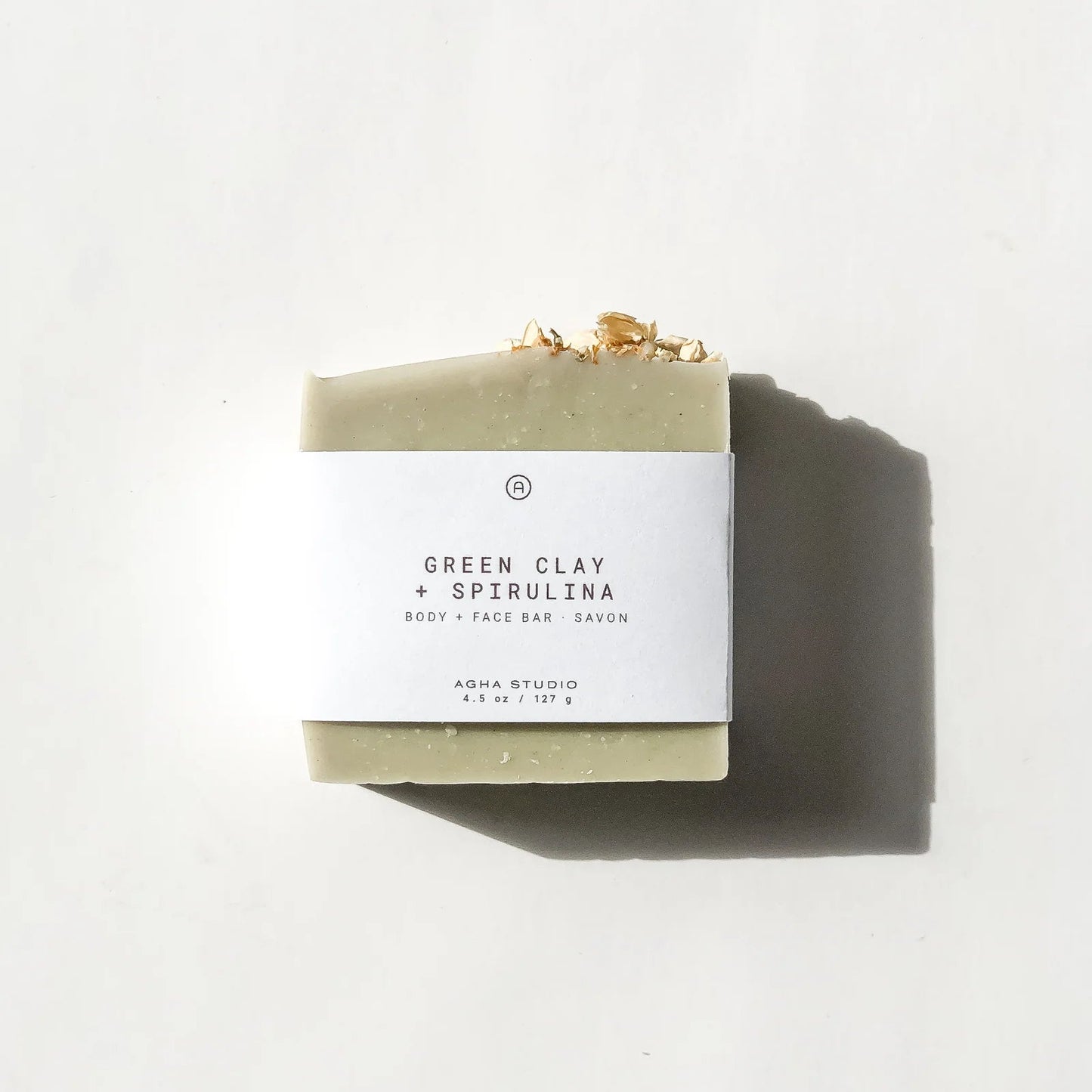 Agha Studio Handcrafted Soap | Green Clay Spirulina