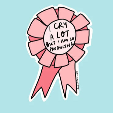 Little May Papery | I Cry A Lot Vinyl Sticker