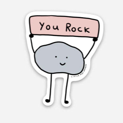 Little May Papery | You Rock Vinyl Sticker