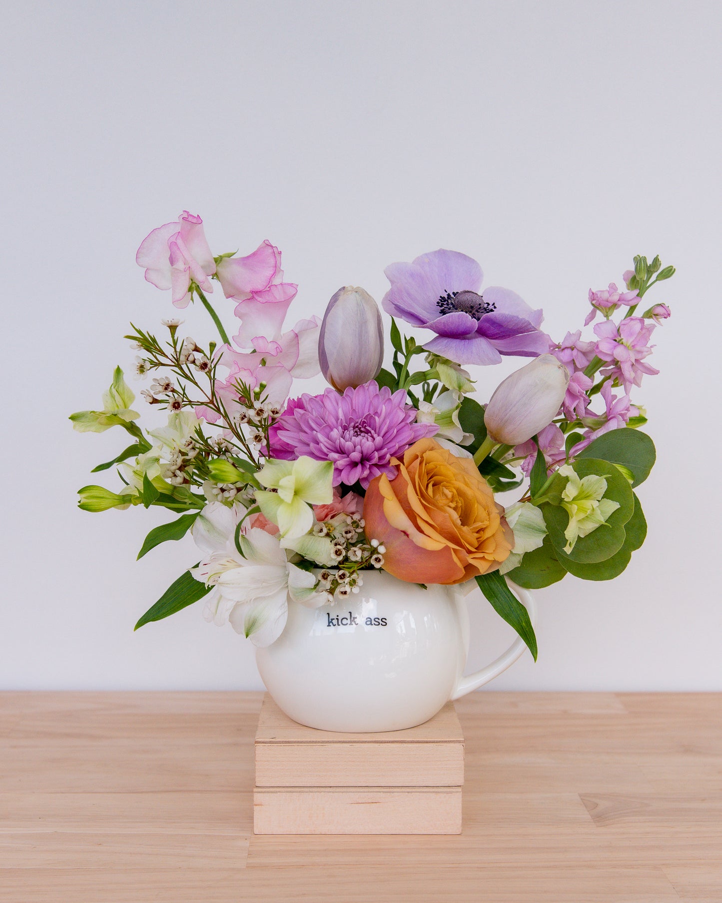 Ceramic Mug Arrangement - With Fun Message