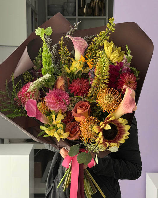 Signature Seasonal Bouquet | Golden Hour