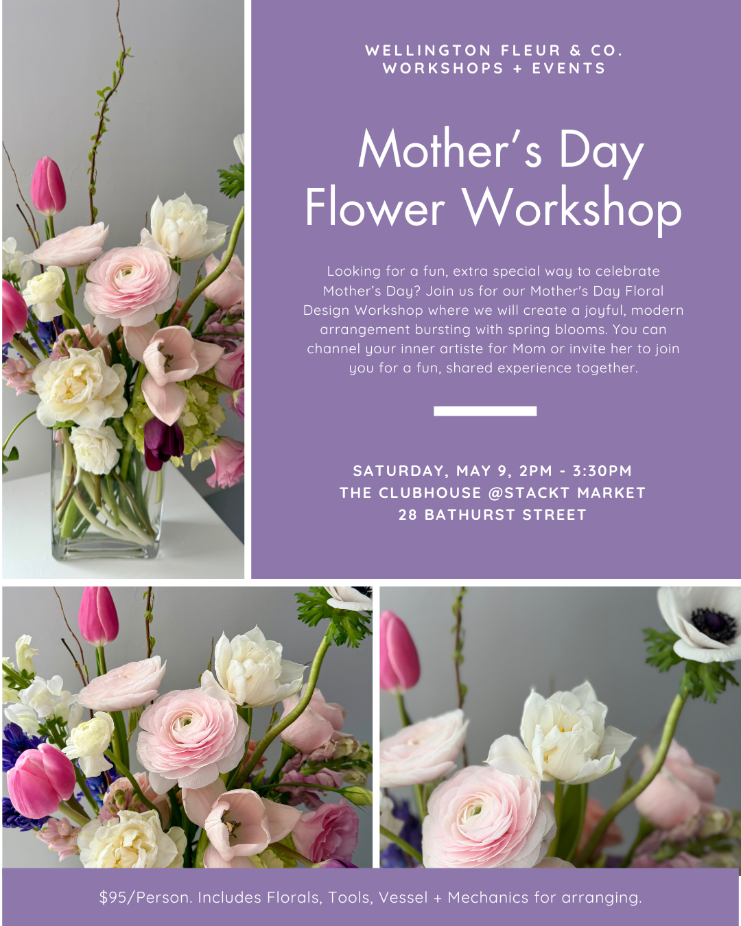Mother's Day Flower Workshop