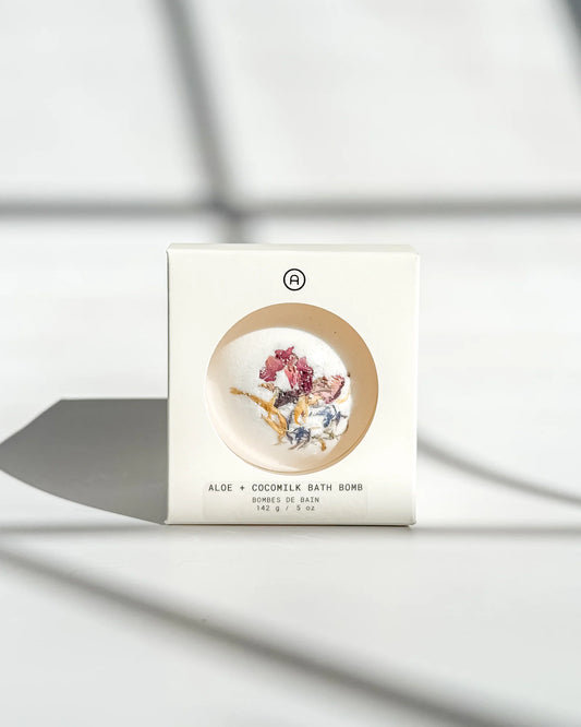 Agha Studio Bath Bomb | Alo + Cocomilk