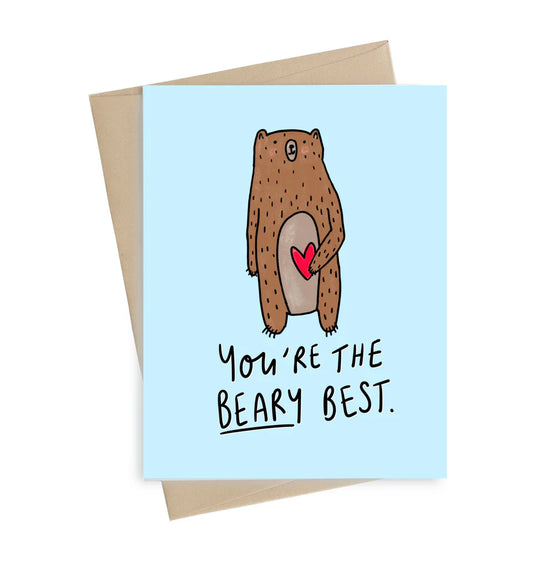 Beary Best Greeting Card
