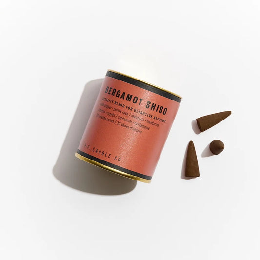 P.F. Candle Co. Incense Cones | Bergamot Shiso