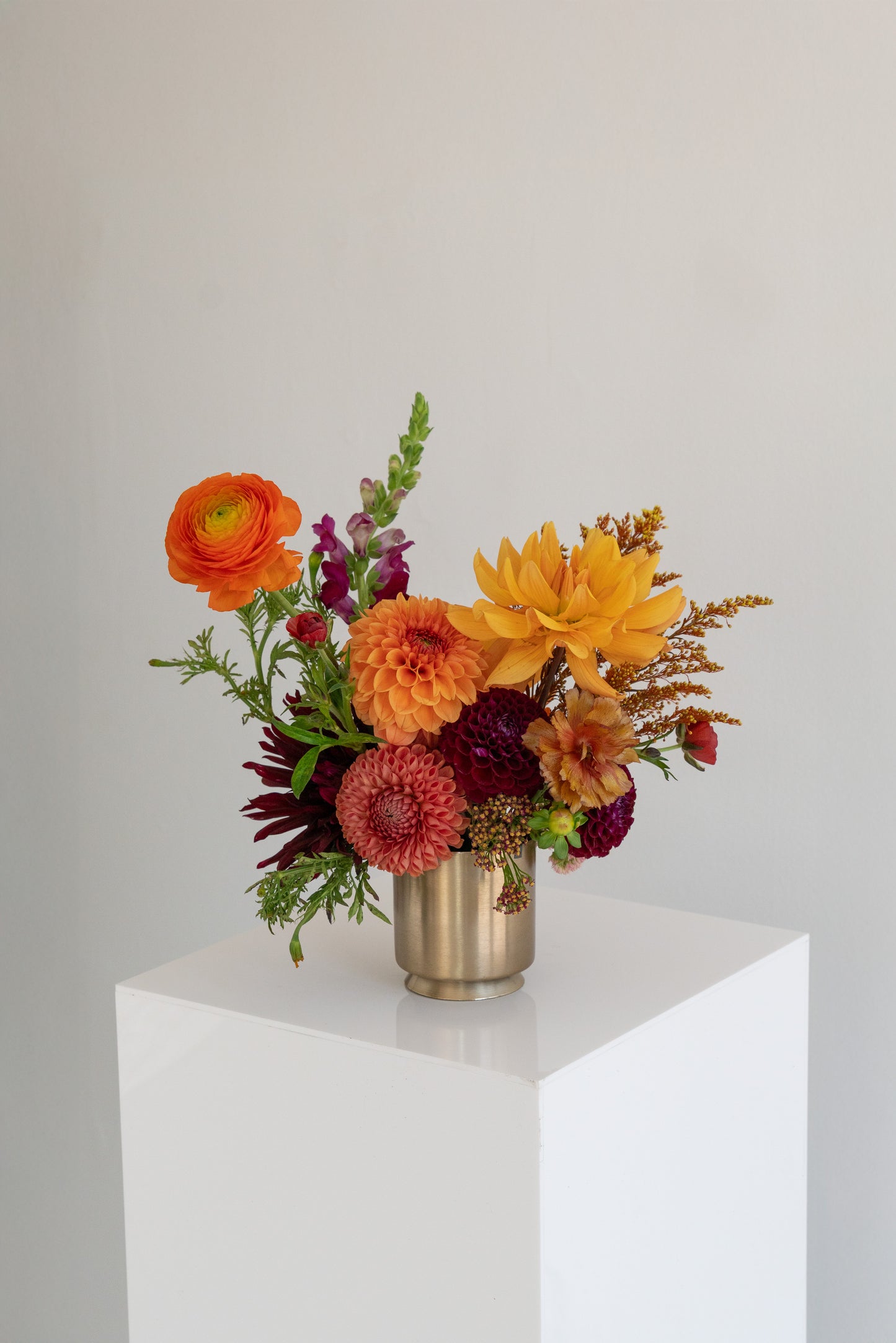 Diwali Gold Vase Arrangement