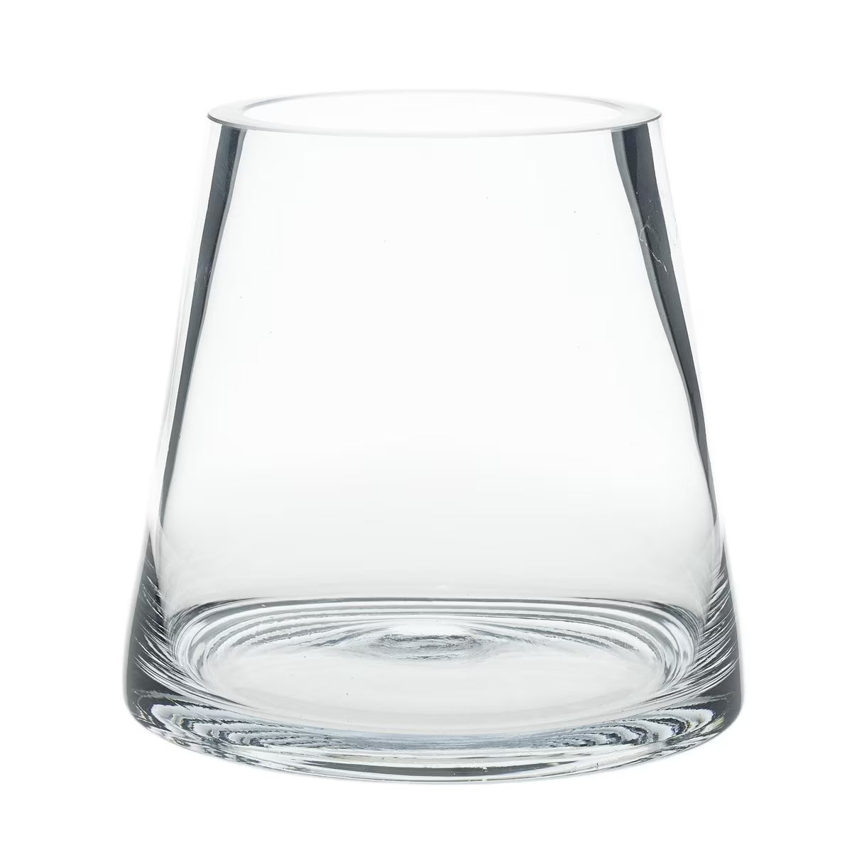 Pyramid Glass Vase
