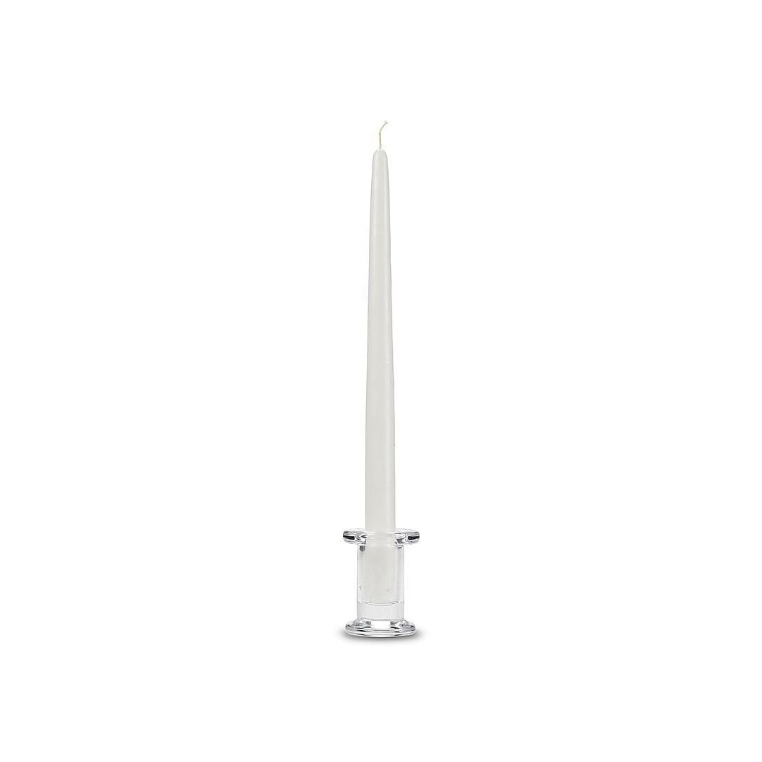 Glass Column Taper Candleholder