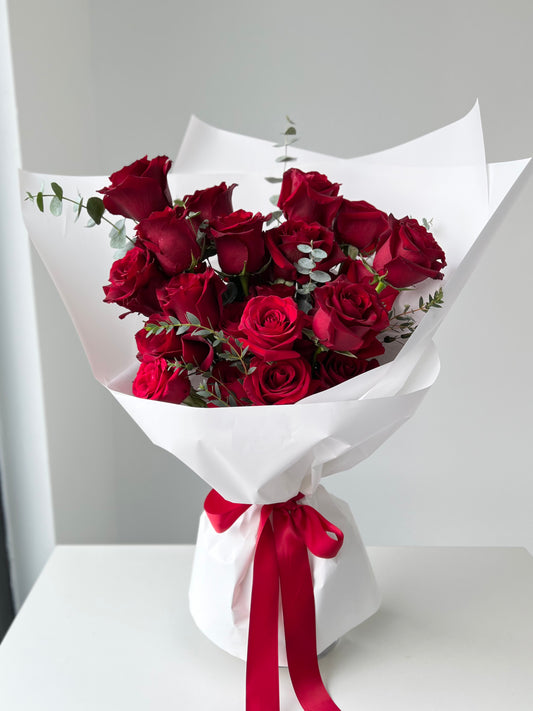 Valentine's Day Red Roses Bouquet