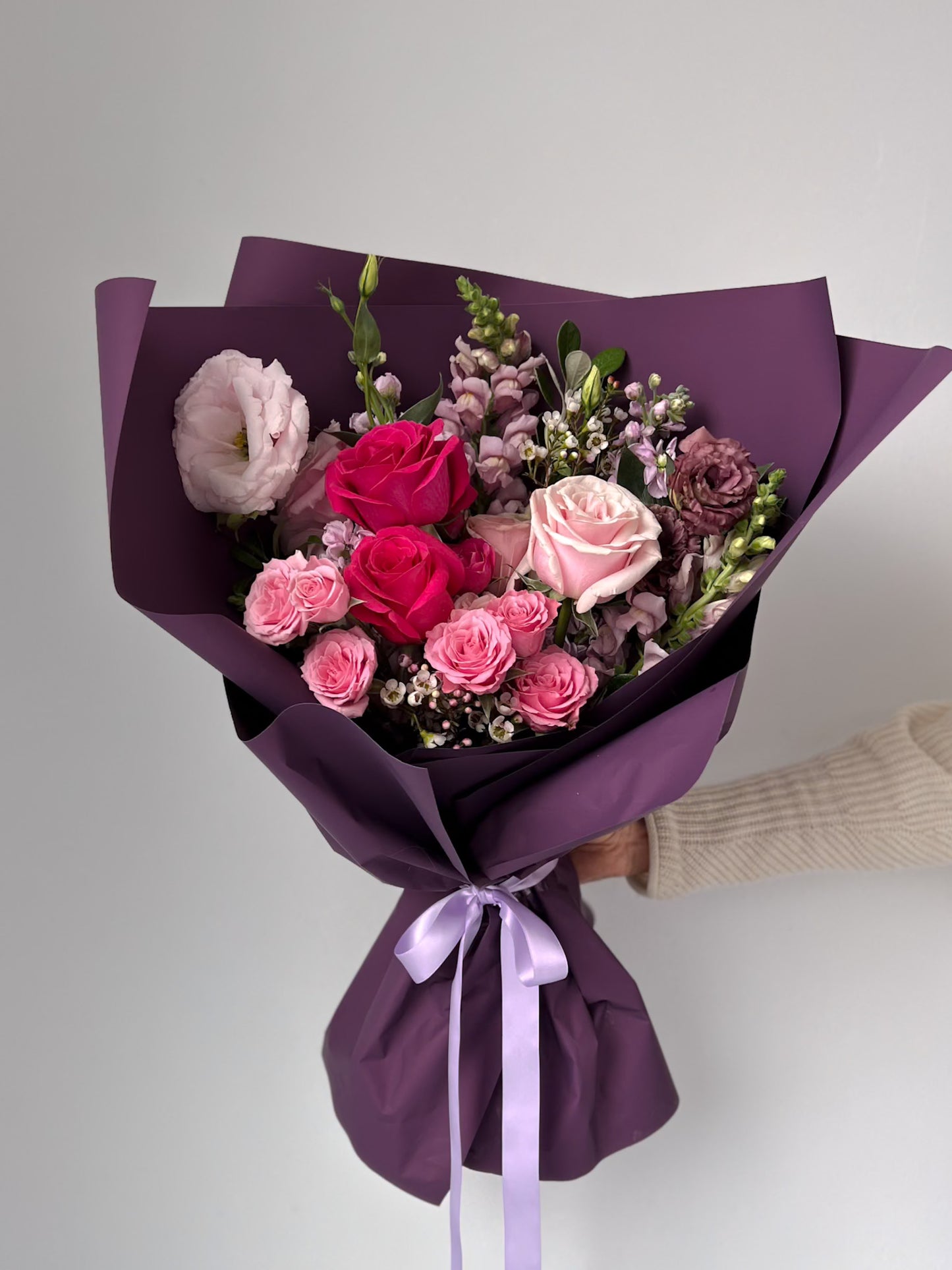 Valentine's Day Rose and Seasonal Florals Bouquet