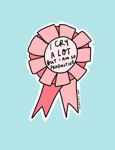 Little May Papery | I Cry A Lot Vinyl Sticker