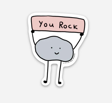 Little May Papery | You Rock Vinyl Sticker