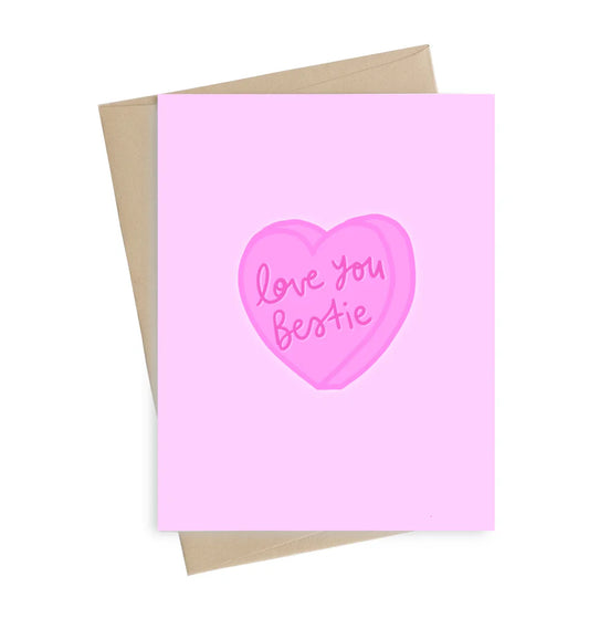 Love You Bestie Greeting Card