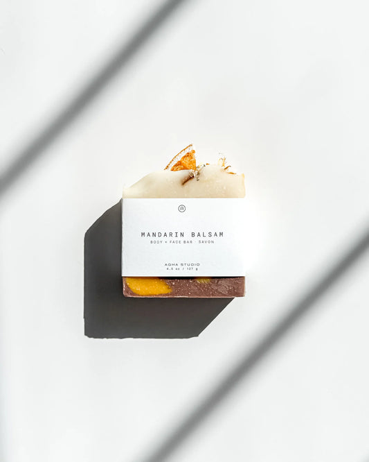 Agha Studio Handcrafted Soap | Mandarin Balsam