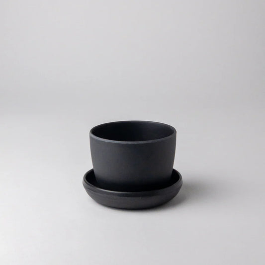Kanso Designs | Black Fiber Mini Planter