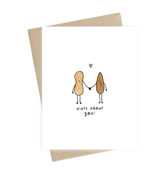 Nuts About You Greeting Card