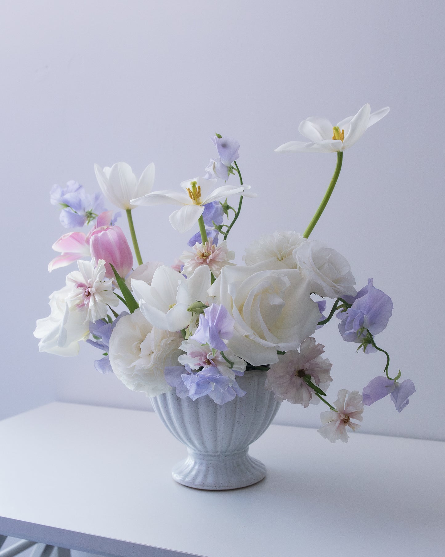 Vase Arrangement - Pedestal Soft