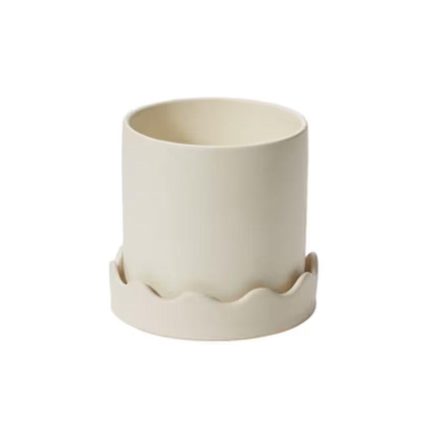 Pissaro Pot with Saucer