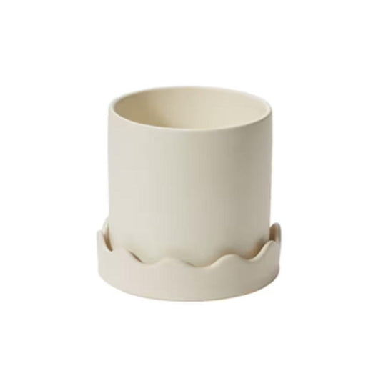 Pissaro Pot with Saucer