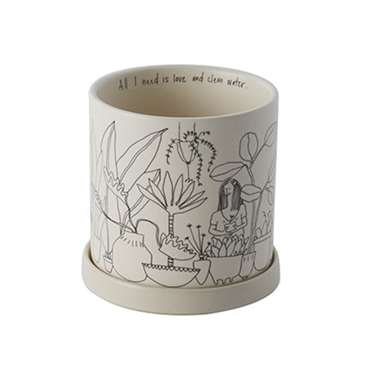 Plant Lady Pot