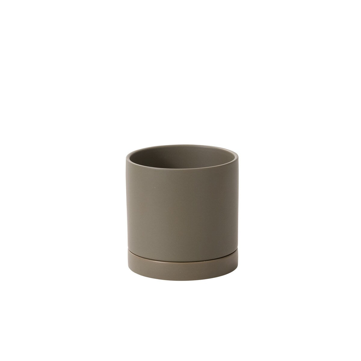 Romey Pot with Saucer