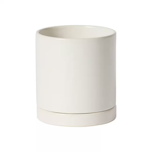 Romey Pot with Saucer
