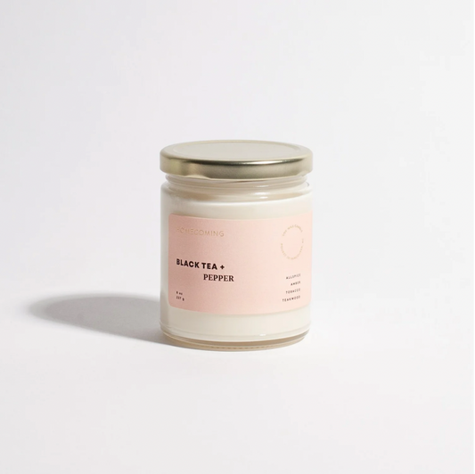 Homecoming Candle Co. | Black Tea + Pepper