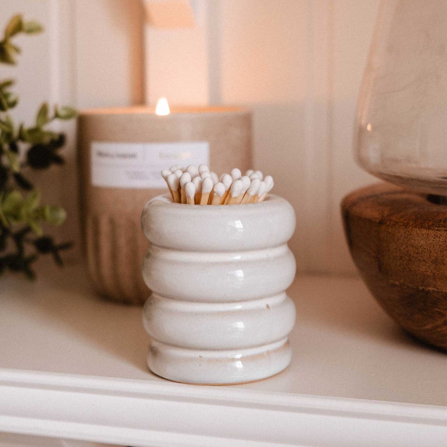 Mimi & August | Ceramic Match Pot