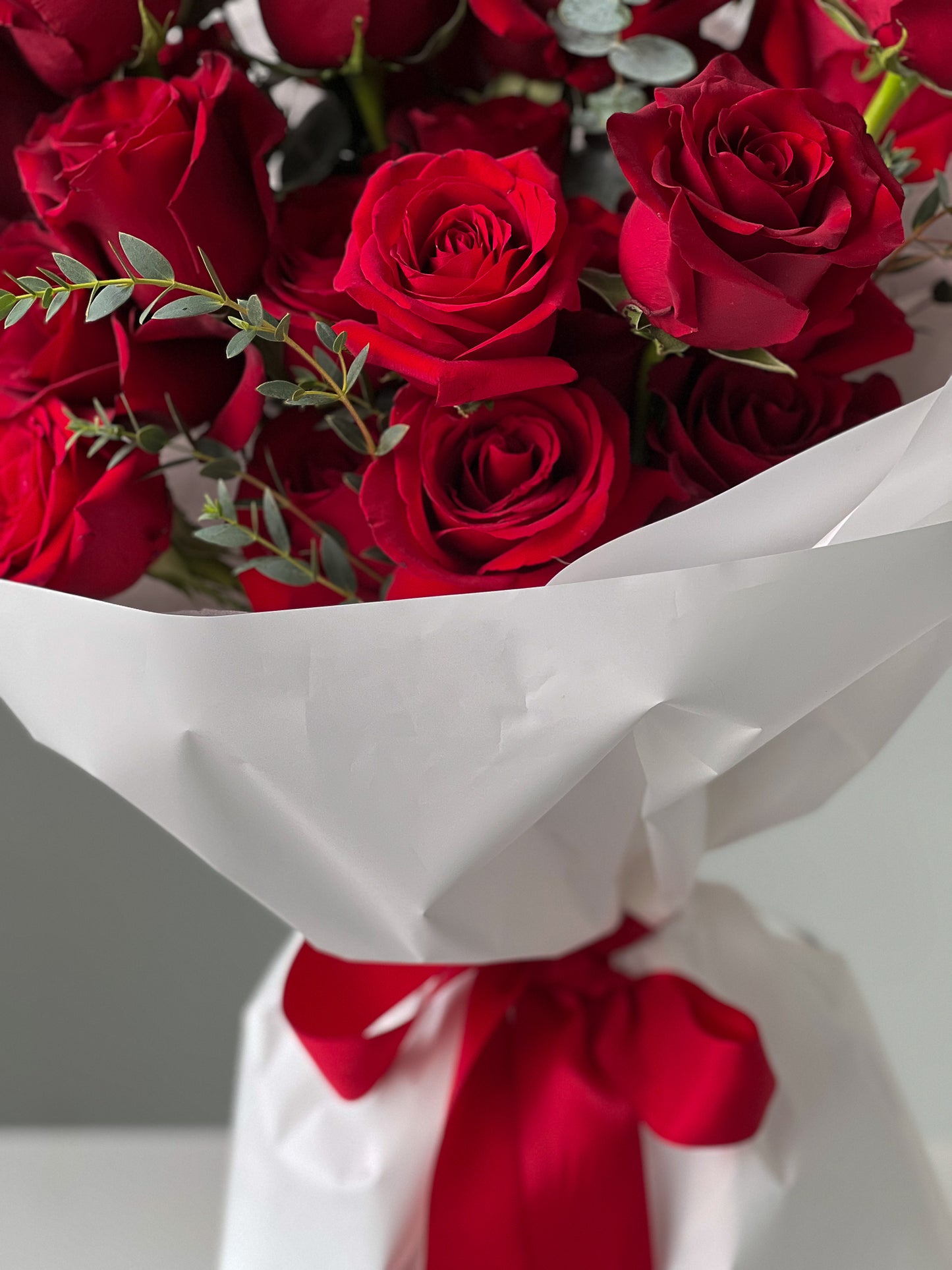 Valentine's Day | Red Roses Please Hand-Tied Bouquet