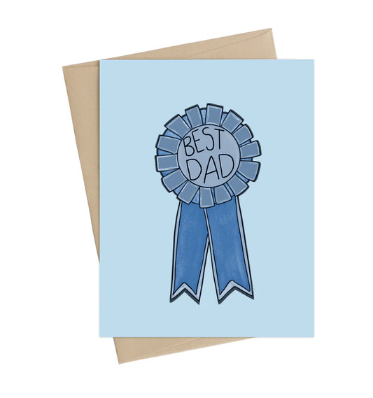 Dad Badge Greeting Card