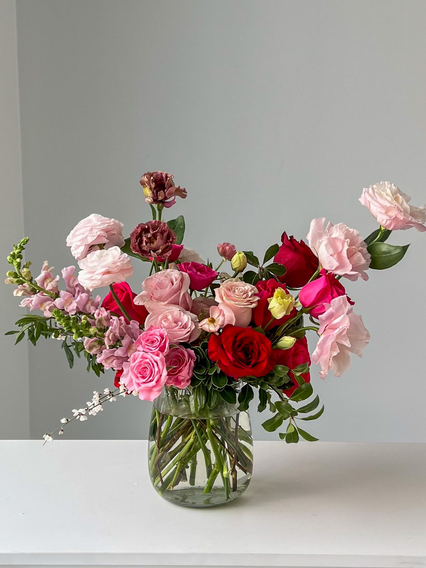 Signature Glass Vase Arrangement