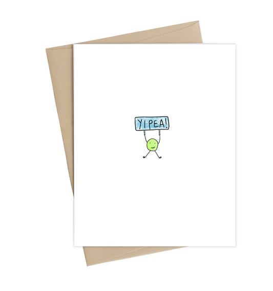 Yipea Greeting Card